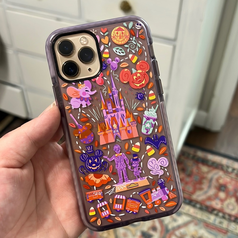 Halloween at Magic Kingdom Disney world inspired phone case
